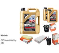 Mahle Controllo Set 7 L Liqui Moly 10W-40 per Fiat Scudo Combinato