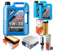 Mahle Controllo Set 7 L Liqui Moly da Molto Tempo 5W-30 per BMW X3 xDrive30d X4