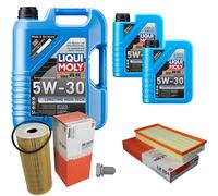 Mahle Controllo Set 7 L Liqui Moly da Molto Tempo 5W-30 per Il VW Golf IV