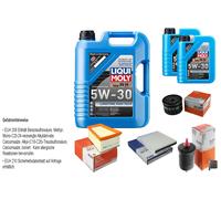 Mahle Controllo Set 7 L Liqui Moly da Molto Tempo 5W-30 per Renault Scénic Ho