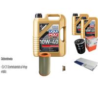MAHLE Controllo Set 7 L Liqui Moly Leichtlauf 10W-40 Per Fiat Ducato