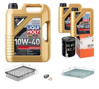 MAHLE Controllo Set 7 L Liqui Moly Leichtlauf 10W-40 Per Honda CR-V I 2.0