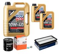 MAHLE Controllo Set 7 L Liqui Moly Leichtlauf 10W-40 Per Toyota MR 2 II 2.0