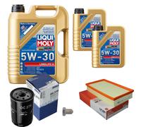 MAHLE Controllo Set 7 L Liqui Moly LONGLIFE III 5W-30 Per VW Corrado 1.8 G60