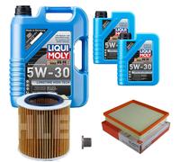 MAHLE Controllo Set 7 L Liqui Moly Longtime 5W-30 Per BMW 3 Gran Turismo
