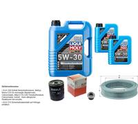 MAHLE Controllo Set 7 L Liqui Moly Longtime 5W-30 Per Fiat Fiorino Kasten 60