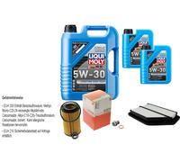MAHLE Controllo Set 7 L Liqui Moly Longtime 5W-30 Per Honda CR-V II 2.2 CTDI