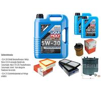 MAHLE Controllo Set 7 L Liqui Moly Longtime 5W-30 Per Mazda 2 1.6 MZ-CD
