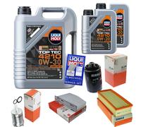 MAHLE Controllo Set 7 L Liqui Moly Top Tec 4210 0W-30 Per Audi A3 Sportback
