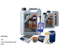 MAHLE Controllo Set 7 L Liqui Moly Top Tec 4210 0W-30 Per Audi A6 Avant 1.8