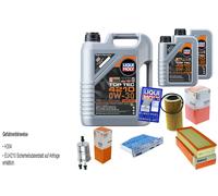 Mahle Controllo Set 7 L Liqui Moly Top Tec 4210 0W-30 per Audi DD 2.0