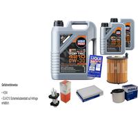 Mahle Controllo Set 7 L Liqui Moly Top Tec 4210 0W-30 per Audi Q5 40