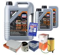 MAHLE Controllo Set 7 L Liqui Moly Top Tec 4210 0W-30 Per Audi Q5 SQ5 TDI