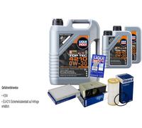 MAHLE Controllo Set 7 L Liqui Moly Top Tec 4210 0W-30 Per Audi Q7 2.0 TFSI