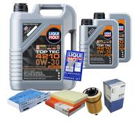 MAHLE Controllo Set 7 L Liqui Moly Top Tec 4210 0W-30 Per Audi TT 3.2 V6