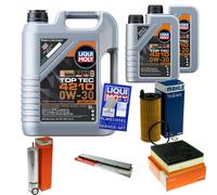 MAHLE Controllo Set 7 L Liqui Moly Top Tec 4210 0W-30 Per BMW 1Er 125D 3