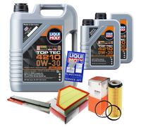 MAHLE Controllo set 7 L Liqui Moly Top Tec 4210 0W-30 per BMW 3 Touring