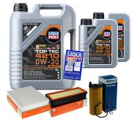 MAHLE Controllo Set 7 L Liqui Moly Top Tec 4210 0W-30 Per BMW 3er Touring