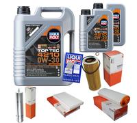 MAHLE Controllo Set 7 L Liqui Moly Top Tec 4210 0W-30 Per BMW 5 Serie 520d
