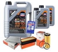 MAHLE Controllo Set 7 L Liqui Moly Top Tec 4210 0W-30 Per BMW 5er Touring