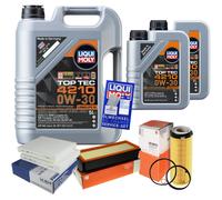 MAHLE Controllo Set 7 L Liqui Moly Top Tec 4210 0W-30 Per BMW 5er Touring