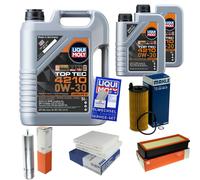 MAHLE Controllo Set 7 L Liqui Moly Top Tec 4210 0W-30 Per BMW 5er Touring