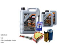 Mahle Controllo Set 7 L Liqui Moly Top Tec 4210 0W-30 per BMW X1 Xdrive18d -