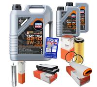 MAHLE Controllo Set 7 L Liqui Moly Top Tec 4210 0W-30 Per BMW X5 xDrive30d