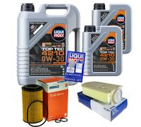 Mahle Controllo Set 7 L Liqui Moly Top Tec 4210 0W-30 per Mercedes Classe GLK