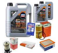 MAHLE Controllo Set 7 L Liqui Moly Top Tec 4210 0W-30 Per Nissan NP300