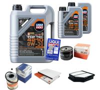 Mahle Controllo Set 7 L Liqui Moly Top Tec 4210 0W-30 per Suzuki