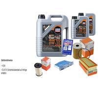 Mahle Controllo Set 7 L Liqui Moly Top Tec 4210 0W-30 per Volkswagen Tiguan 2.0