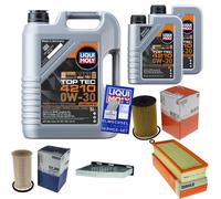 MAHLE Controllo Set 7 L Liqui Moly Top Tec 4210 0W-30 Per VW Caddy IV Kombi