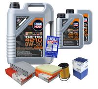 Mahle Controllo Set 7 L Liqui Moly Top Tec 4210 0W-30 per VW Cc 3.6