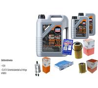 Mahle Controllo Set 7 L Liqui Moly Top Tec 4210 0W-30 per VW Di EOS 2.0
