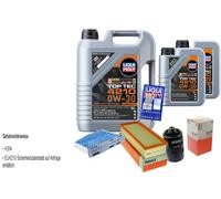 MAHLE Controllo set 7 L Liqui Moly Top Tec 4210 0W-30 per VW Golf VI 2.0 GTI