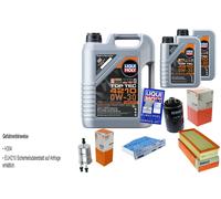 MAHLE Controllo set 7 L Liqui Moly Top Tec 4210 0W-30 per VW Golf VI 2.0 GTI