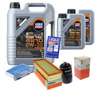 MAHLE Controllo set 7 L Liqui Moly Top Tec 4210 0W-30 per VW Golf VI 2.0 GTI