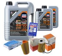 MAHLE Controllo Set 7 L Liqui Moly Top Tec 4210 0W-30 Per VW Passat 2.0 TDI
