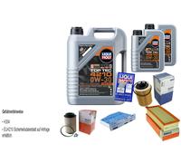Mahle Controllo Set 7 L Liqui Moly Top Tec 4210 0W-30 per VW Touran Van 1.9