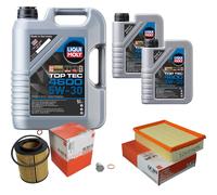 MAHLE CONTROLLO SET 7 L LIQUI MOLY Top Tec 4600 5W-30 Per BMW X3 xDrive30i