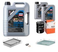 MAHLE Controllo Set 7 L Liqui Moly Top Tec 4600 5W-30 Per Honda CR-V I 2.0