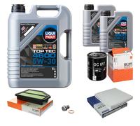 MAHLE Controllo Set 7 L Liqui Moly Top Tec 4600 5W-30 Per Honda CR-V IV 2.0