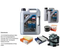 Mahle Controllo Set 7 L Liqui Moly Top Tec 4600 5W-30 per Renault Scénic, II
