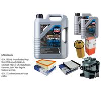 MAHLE Controllo set 7 L Liqui Moly Top Tec 4600 5W-30 per Renault Scénic II