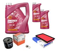 Mahle Controllo Set 7. L mannol 5W-30 Energy Combi Metallo per Subaru Forester