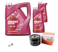 MAHLE Controllo Set 7 L MANNOL 5W-30 Energy Premium Per Dacia Duster 1.5 dCi