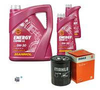 MAHLE Controllo Set 7 L MANNOL 5W-30 Per Mitsubishi Mirage/Space Star