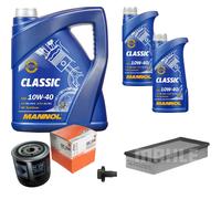 Mahle Controllo Set 7 L mannol Classic 10W-40 per Ford Transito
