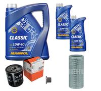 MAHLE Controllo Set 7 L MANNOL Classic 10W-40 Per Peugeot 205 II 1.9 GTI 306